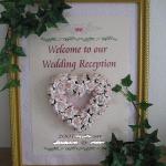 手作り！ウェルカムボード